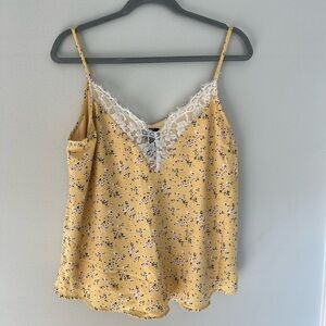 Daytrip Yellow Floral Tank Top